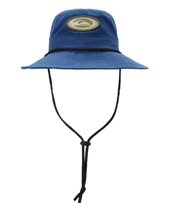 Quiksilver - UV-Sonnenhut für Jungen - Gel a ton - Navyblau
