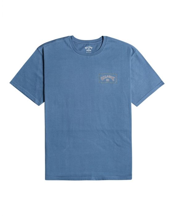 Billabong - Shirt für Herren - Kurzarm - Adiv arch ss - Basics - Staubig Blau