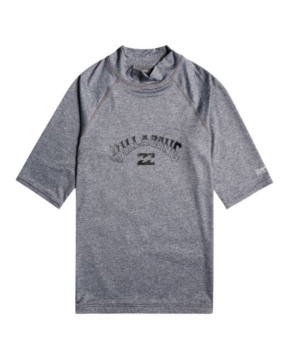Billabong - UV Rashguard für Herren - Kurzarm - Arch ss - Grau