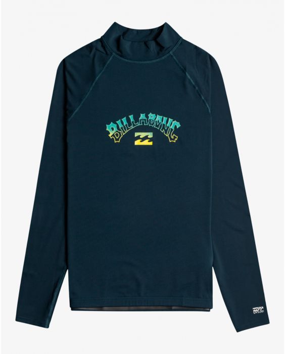 Billabong - UV Rashguard für Herren - Langarm - Arch ls - Schwarzes Heidekraut
