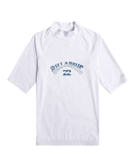 Billabong - UV Rashguard für Herren - Kurzarm - Arch ss - Weiß