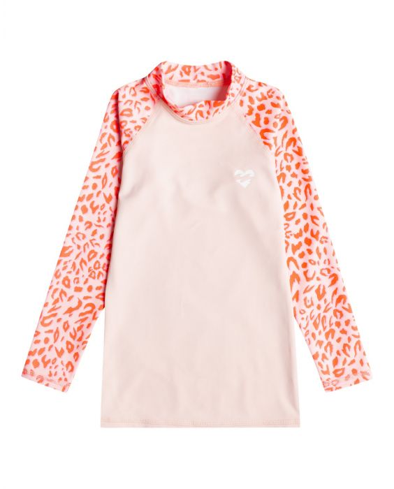 Billabong - UV Rashguard für Babys - Langarm - Billie Logo Kombi - Pfirsich