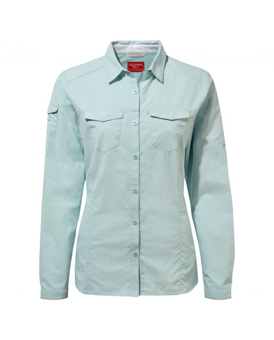 Craghoppers - UV Bluse für Damen - Lange Ärmel - Adventure - Grün