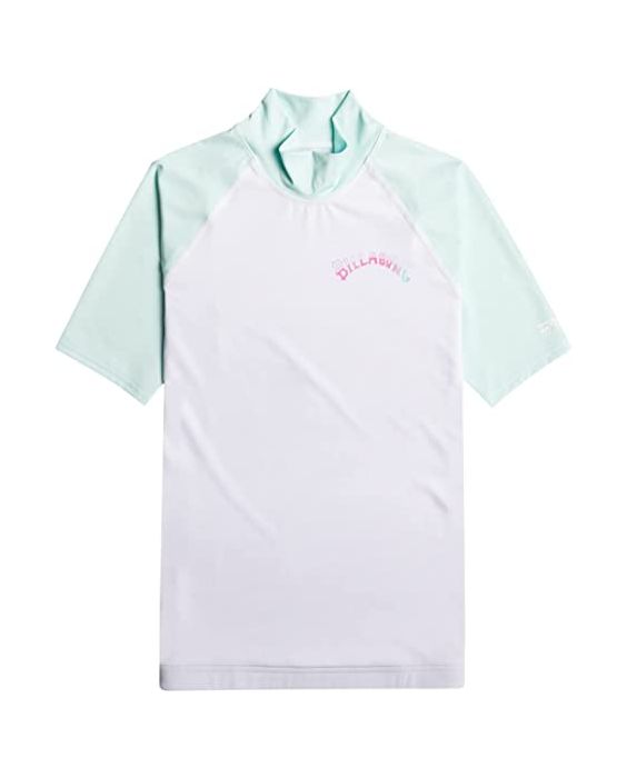 Billabong - Rashguard für Frauen mit kurzen Ärmeln - Sunny Side - UPF50+ - Lit Skies