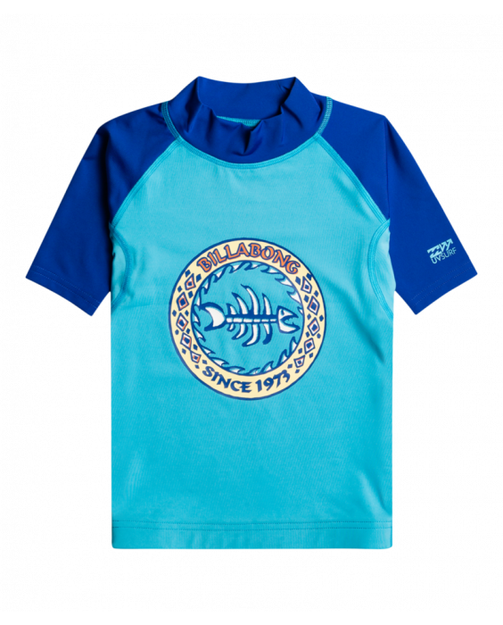 Billabong - UV-Badeshirt für Jungen - Kurzarm - UPF50+ - Bright Surf