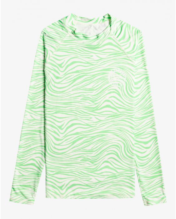 Billabong - Rashguard für Frauen mit langen Ärmeln - Pipe Dreams - UPF50+ - Lime Time