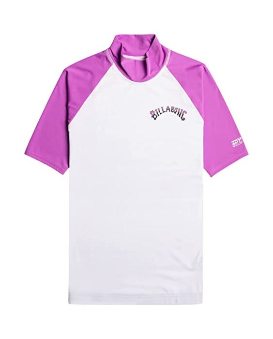 Billabong - Rashguard für Frauen mit kurzen Ärmeln - Sunny Side - UPF50+ - Bright Orchid
