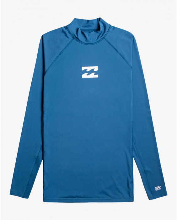 Billabong - Rashguard für Männer mit langen Ärmeln - Waves All Day - UPF50+ - Dunkelblau