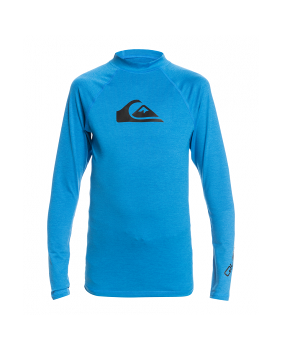 Quiksilver - UV-Surf T-shirt für Jungen - All Time Langarm - UPF50 - Snorkel Blue - Blau