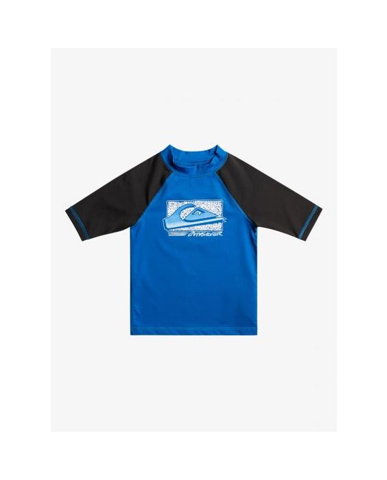 Quiksilver - UV-Rashguard für Jungen - Next Gen Kurzarm - UPF50 - Snorkel Blue - Blau