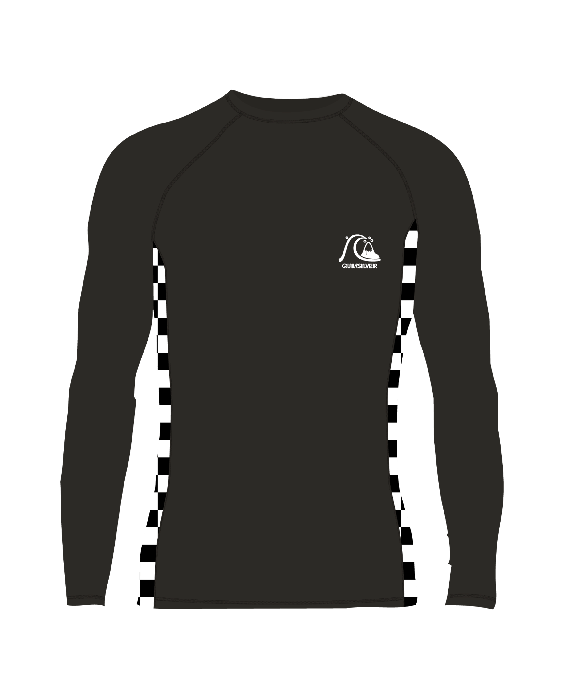 Quiksilver - UV-Badeshirt für Herren - Langärmlig - Arch - Schwarz