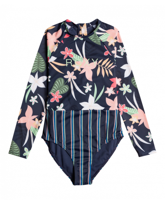 Roxy - Badeanzug für Mädchen - Vacay for life - Langarm - Mood Indigo Alma Swim