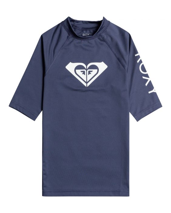 Roxy - UV Rashguard für Mädchen - Whole Hearted - Kurzarm - Mood Indigo
