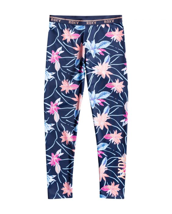 Roxy - UV Legging für Mädchen - Roxy Sporty Girl - Floral Flow/Mood Indigo