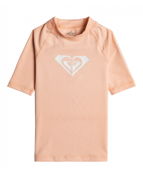 Roxy - UV Rashguard für Mädchen - Whole Hearted - Kurzarm - UPF50 - Tropical Peach