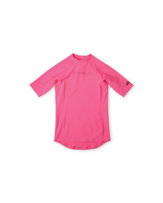O'Neill - UV-Badeshirt für Mädchen - O'Neill Shortsleeve skin - Rosa Shocking