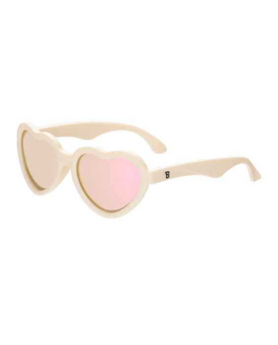 Babiators - UV-Sonnenbrille für Kinder - Heart - Polarized - Sweet Cream