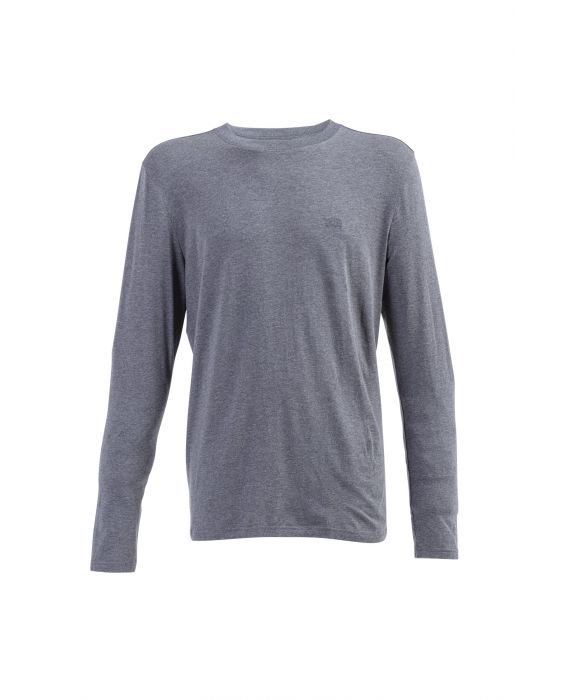JUJA - UV Shirt für Herren - Langärmlig - Dave - UPF50+ - Dunkelgrau Melange
