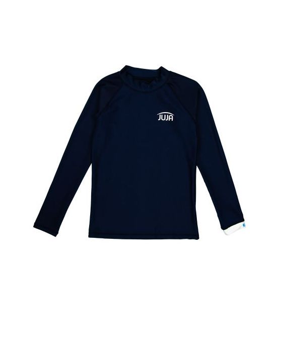 JUJA - UV-Badeshirt mit langen Ärmeln für Kinder - UPF50+ - Solid - Marineblau