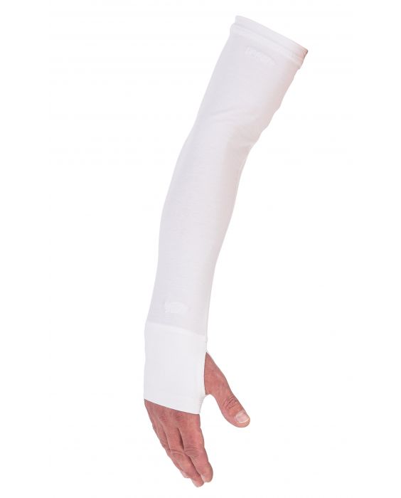 JUJA - UV-Ärmel für Herren - Dexter - UPF50+ - Weiss