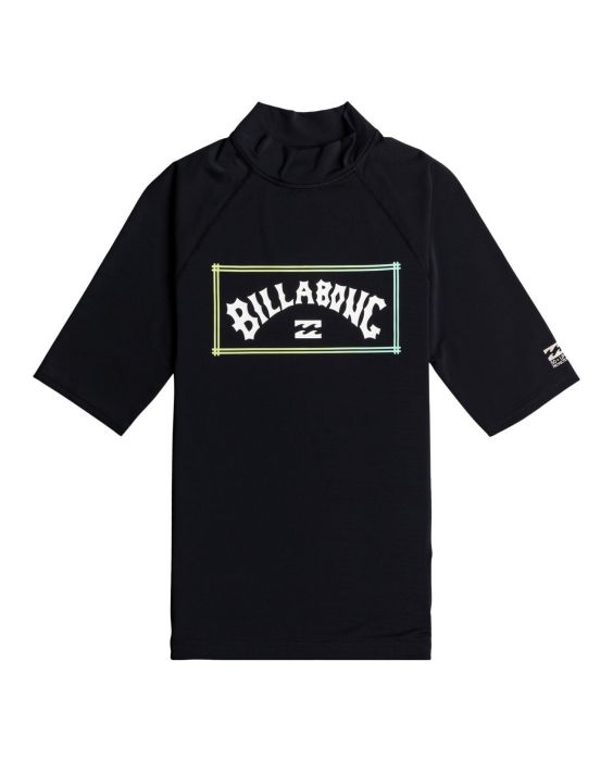 Billabong - UV-Rashguard für Herren - Kurzärmelig - Unity - Schwarz