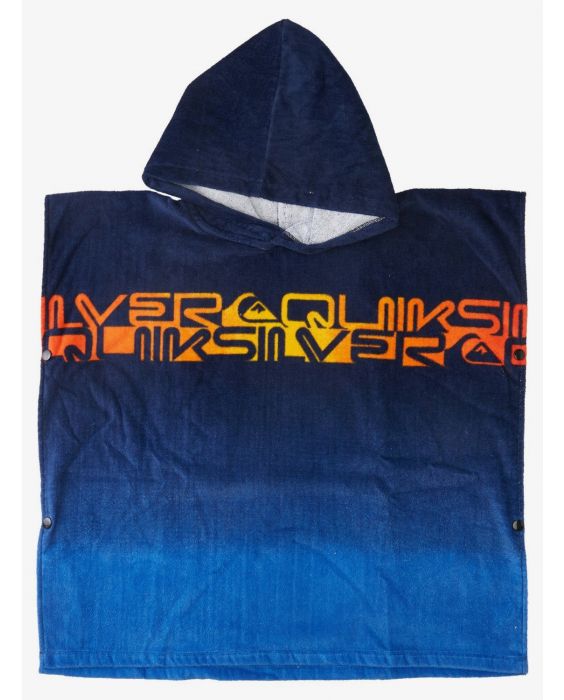 Quiksilver - Kapuzenhandtuch für Jungen - Meerblau  