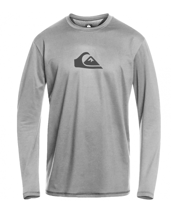 Quiksilver - UV-Surf T-shirt für Jungen - Solid Strike Langarm - UPF50 - Gray Violet - Grau