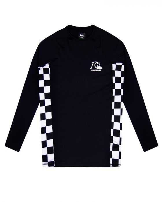 Quiksilver - UV-Badeshirt für Herren - Langärmlig - Arch This - Schwarz