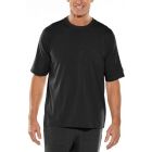 Coolibar - UV T-Shirt für Herren - Kurzarm - Morada Everyday - Einfarbig - Schwarz  