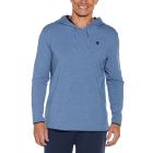 Coolibar - UV-Pullover mit Kapuze für Herren - Oasis - Pazifikblau