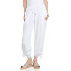 Coolibar - UV Hose mit weitem Bein für Damen - Petra - Einfarbig - Weiß 