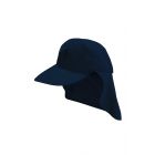 Coolibar - UV Sport Kappe mit Nackenschutz für Kinder - Alex - Navy
