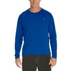 Coolibar - UV Schutz Langarm Shirt Herren - blau