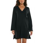 Coolibar - UV-Schutz Strandkleid für Damen - Samoa Cover-Up - Schwarz