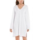 Coolibar - UV-Schutz Strandkleid für Damen - Samoa Cover-Up - Weiß