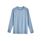 Coolibar - UV Shirt für Herren - Langärmlig - LumaLeo - Hellblau