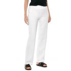 Coolibar - UV Strandhose für Damen - LumaLeo - Einfarbig - Weiß 