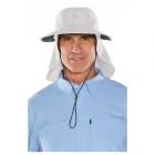 Coolibar - UV-Kappe mit Nacken- und Ohrenschutz - Hellgrau