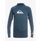 Quiksilver - UV-Surf T-shirt für Jungen - All Time Langarm - UPF50 - Navy Blazer - Blau
