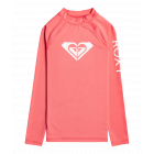 Roxy - UV Rashguard für Mädchen - Whole Hearted - Langarm - UPF50 - Sun Kissed Coral