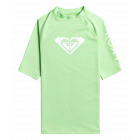 Roxy - UV Rashguard für Mädchen - Whole Hearted - Kurzarm - UPF50 - Pistachio Green