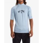 Billabong - UV-Surf-T-Shirt für Herren - Arch Wave - Kurzarm - UPF50+ - Smoke Blue Heather